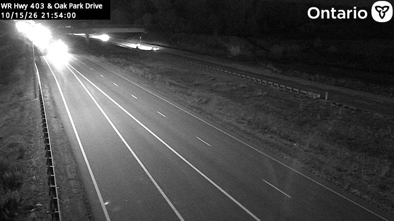 Highway 403 at Oak Park Road - Live Traffic Cameras in Canada